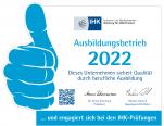2022 IHK LOGO Ausbildungsbetrieb original